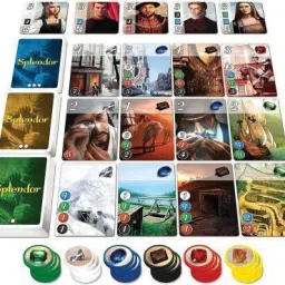 ghoniya enterprise Splendor Board Game (Base Game) | Family Board Game | Board Game for Adults and Family | Strategy Game | Ages 10+ | 2 to 4 players | Average Playtime 30 minutes Strategy & War Games Board Game Board Game Accessories image 3