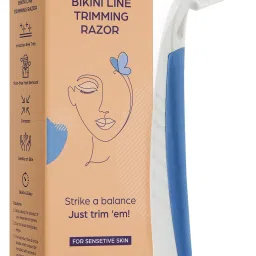 Bikini Line Trimming Razor - Stainless steel blade, safety cap, comfortable, anti-slip grip, Women-11