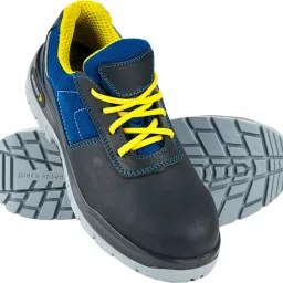 Steel Toe Nubuck Leather Safety Shoe-image-4