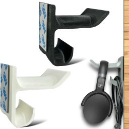 SRS Table & Wall Mount Stick-ON Adhesive Headphone Stand-picture-33