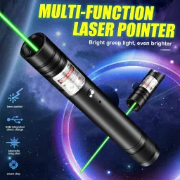 RRCollection Laser Pointer with Multiple Modes | High-Intensity | USB Rechargeable Light image 2