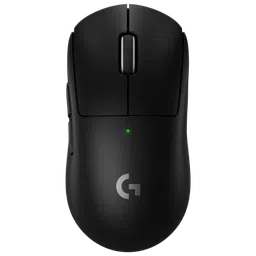 logitech Pro X Superlight 2 Rechargeable Wireless Optical Gaming Mouse with Lightforce Hybrid Switches (32000 DPI Adjustable, No Additive PTFE Feet, Black)-9