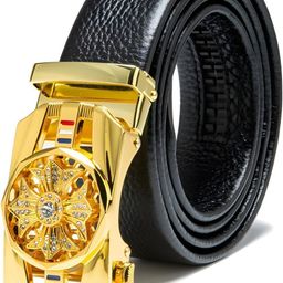 provogue Men Casual, Formal Black Synthetic Belt-picture-13