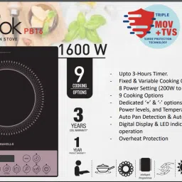 havells 1600 W Induction Cooktop Push Button image 2