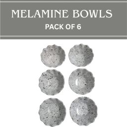 Melamine Serving Bowl Set of 6 Lightweight Melamine Serving Bowls for Home-image-90