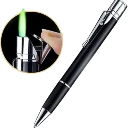 Signature Pen Pocket Lighter Torch Ultra thin long Metal Jet Turbo Straight Fire Lighter Pocket Lighter-image-64