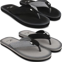 Mens Comfortable Trending And Stylish Slipper And Flipflop (Pack Of 2) Men Slippers-10