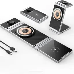 Hoshila172 3 in 1 Mag-Safe Charger Stand for Wireless Charging Charging Pad-image-71