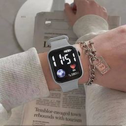 Digital Watch Digital Watch - For Boys & Girls KIDS UNISEX WATCH_ LM95-image-14