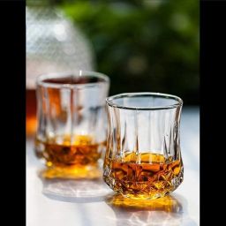 (Pack of 2) Premium Vodka Shot Glasses for Bar & Home Glass Set Shot Glass-image-29