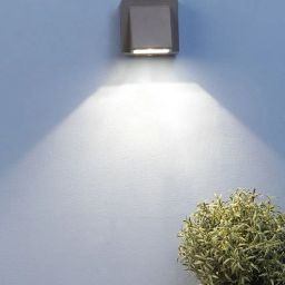 eliante by jainsons lights Lorain Grey Metal Outdoor Wall Light-picture-39