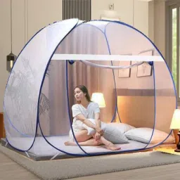 Polyester Infants Washable WHITE machhardani medium size mosquito net king size machardani machardani mach Mosquito Net-18