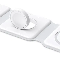 Muvit 3-in-1 Wireless Charger Stand - Fast Charging for iPhone & Apple Watch Charging Pad-17