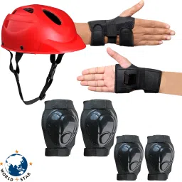 Protective Guard Cycling Set 7 in 1 medium SIZE 11-15 YEAR Cycling helmet kit Cycling Kit-3