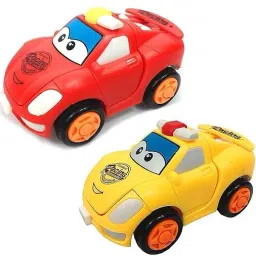 balhath Transformers Robot Racing Car for Kids (Set of 2) (multicolor) image 2