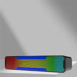 SACRO Megabar(PORTABLE HOME THEATER SOUNDBAR) Dynamic Thunder Sound With RGB LightN258 20 W Bluetooth Soundbar-image-33