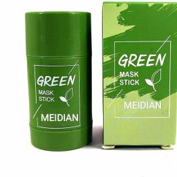 Anti acne and black head remover Best Green Tea mask mud SticksFace Shaping Mask-image-8