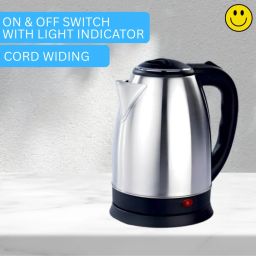 Electric Kettle with Stainless Steel Body 1.5 litre for boiling Water/coffeeS490 Electric Kettle-image-91