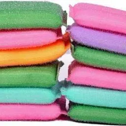 Premium Multicolour Multipurpose Super Absorbent Magic Double Sided Sponge Wipes Scrubber/Scrub Pad For Cleaning Kitchen/Utensils/Dish-Washing/Barbeque Grills/Tiles/Glassware’s Scrub Sponge, Scrub Pad/ Scrub Pad for Kitchen (Medium, Pack of 12) Scrub Pad-image-67