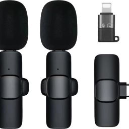Latest Edition K9 Wireless Microphone for Type C Android Smartphones and-iPhone Microphone-16