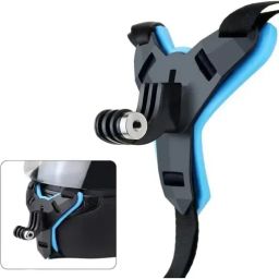 Nizix GoPro Hero Chin Strap Mount – 9/8/7/6 Helmet Fit + Mobile Clip & Screw Strap-28