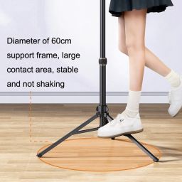 RETRACK Np-688 83Inch Tripod Multi-function Phone Mobile Broadcast Floor Stand + Bracket Tripod image 2
