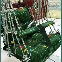 Big Size Baby Swing Folding & Washable 1- 3 Years With Safety Belt indoor-Outdor Bouncer-31