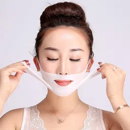 V Line Lifting Face Mask, Double Chin Reducer Mask V Shaped Slimming Face Mask Head Support-25