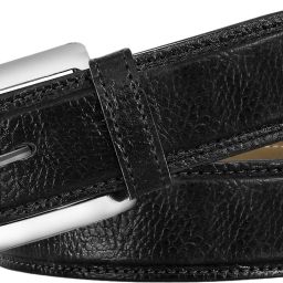 Men Evening, Party, Formal, Casual Black Artificial Leather Belt-image-98