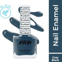 Breathable Nail Enamel - Cloud Nine - 317 charcoal black-image-24