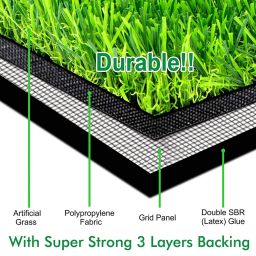 comfy home Artificial Grass Door Mat image 4