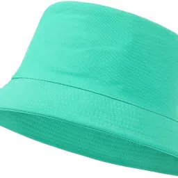 poshing unisex plain cotton foldable bucket hat for women-image-55
