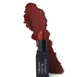 TS COSMETICS Creamy Matte One Swipe Lipstick - 4.5g - Cherry-image-55