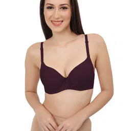 Bella Voste Full Coverage Removable Padding Dry Fit Everyday Bra- All Day Comfort-picture-47