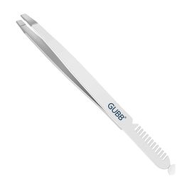 GUBB Slant Tip Tweezer with Eyebrow Comb for Facial Hair & Eyebrows-17