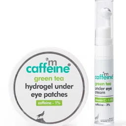 MCaffeine Fine Lines Reduction Duo - Green Tea Eye Cream & Green Tea Eye Patch-13