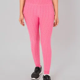 THEFITTHEORY Self Design Slim-Fit Breathable Ankle-Length Gym Tights-image-87