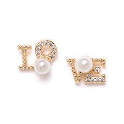 Zaveri Pearls Off-White Gold-Plated CZ-Studded Beaded Quirky Mismatch Studs-32