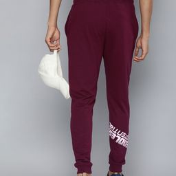 HRX by Hrithik Roshan Men Typography Regular Fit Joggers-image-72