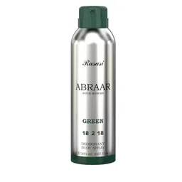 Rasasi Abraar Green Long Lasting Deodorant Body Spray - 200ml-31
