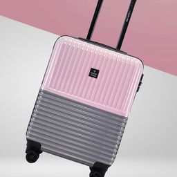 Nasher Miles Istanbul Colourblocked Hard-Sided Cabin Trolley Suitcase 47 L-39
