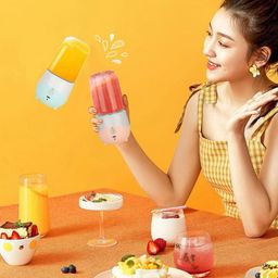 Raptas Transform Your Beverage Routine with the Portable Rechargeable Juicer Cup with 4 Blades image 3