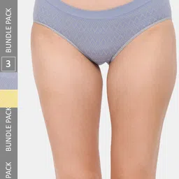 Amour Secret Women Pack Of 3 Anti-Bacterial Hipster Briefs-picture-32