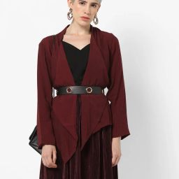 project eve Textured Open Front Shrug image 1