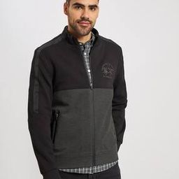 Colourblock Zip-Front Jacket-image-92