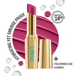 9to5 Hya Matte Lipstick - Bold Berry-5