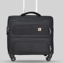 SWISS MILITARY Set Of 2 Textured Soft-Sided Small Trolley Overnighter & Laptop Backpack image 5