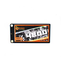 Orange 7.4V 4800mAh 100C 2S Hardcase Lithium Polymer Battery Pack image 1