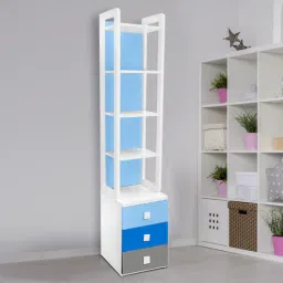 alex daisy Young America Bookcase in Blue-picture-20