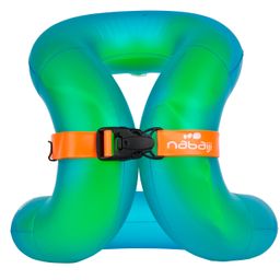 Swimming Inflatable Vest 18 to 30 Kg Green with Secure Fit & Safety Lock-image-23